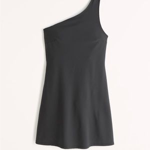 Abercrombie & Fitch One Shoulder Traveler Mini Dress - TALL